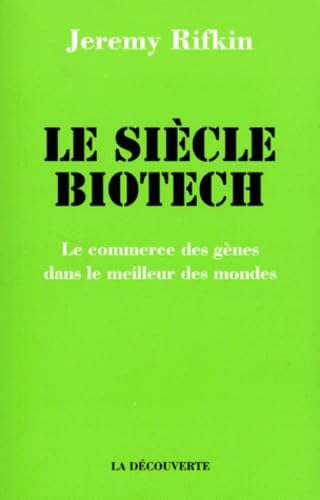 Le Siècle biotech 9782707128515