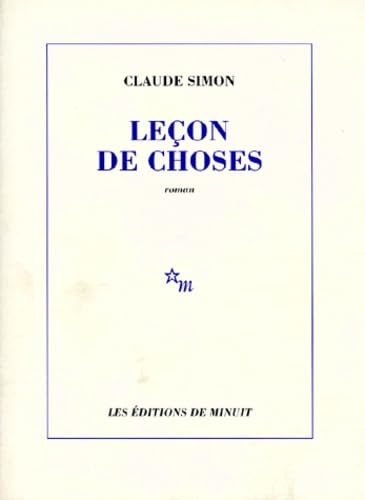Leçon de choses 9782707300645