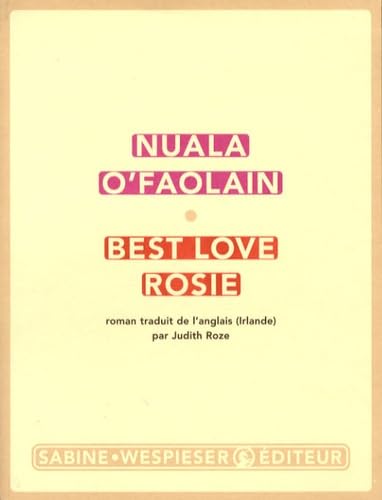 Best Love Rosie 9782848050676