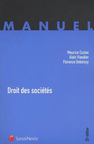 Droit des sociétés 9782711016198