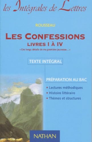 Les Confessions, livres 1 à 4 9782091815114