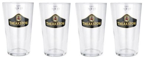 4 X Theakston légendaire Ales Verre à bière 5014437108630