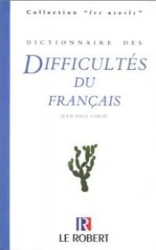 Dictionnaire des difficultés du français 9782850364594