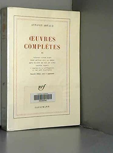 Œuvres complètes (Tome 2) 9782070216918