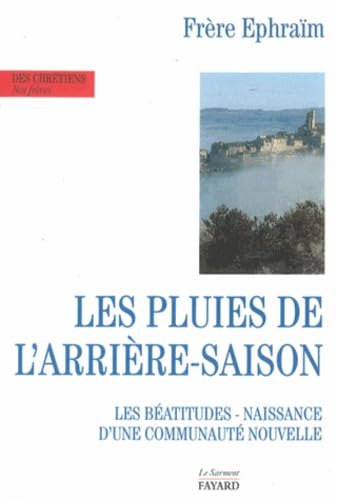 Les Pluies de l'arrière-saison 9782213019178