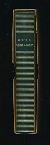 Théâtre complet [GOETHE] 