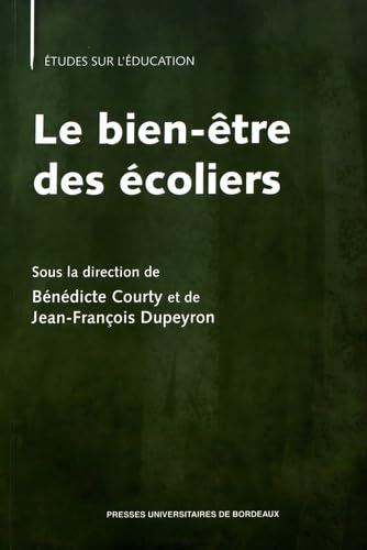 Le bien-être des écoliers 9791030000900