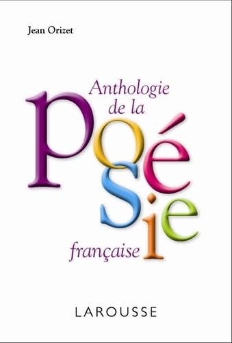 Anthologie de la poésie française 9782035856241