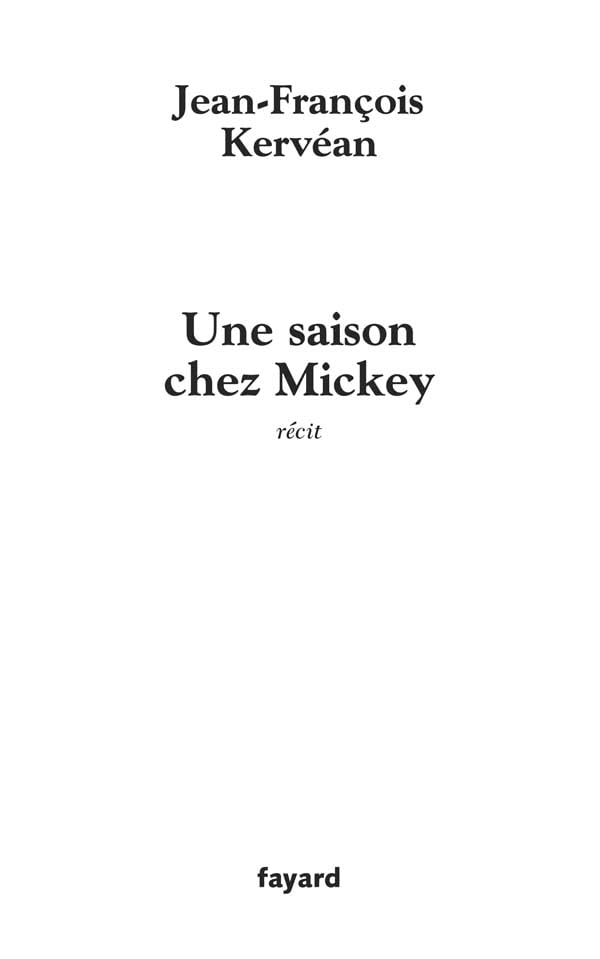 Une saison chey Mickey 9782213637266