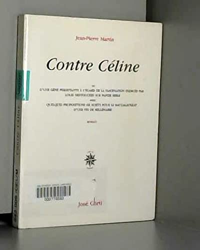 Contre Céline 9782714306081