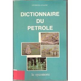 Dictionnaire du pétrole 9782862621159