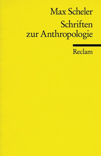 Schriften zur Anthropologie. 9783150093375