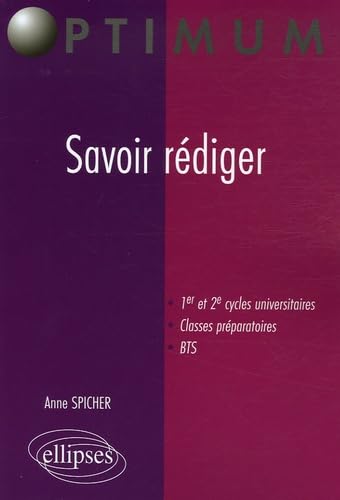 Savoir rédiger 9782729827311