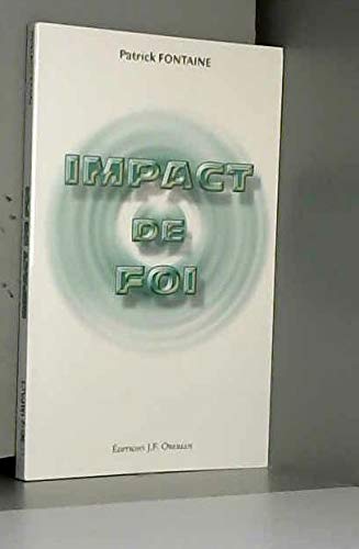 Impact de foi (Impact) 9782910141318