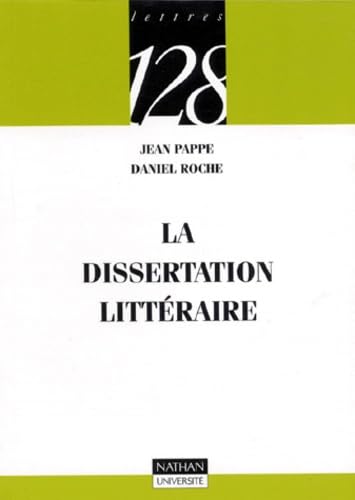 La dissertation littéraire 9782091907437