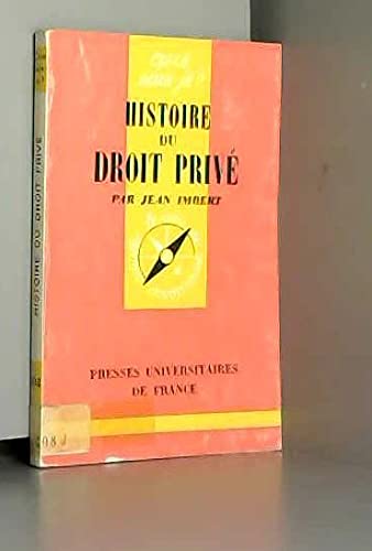 Histoire du droit privé 9782130445937