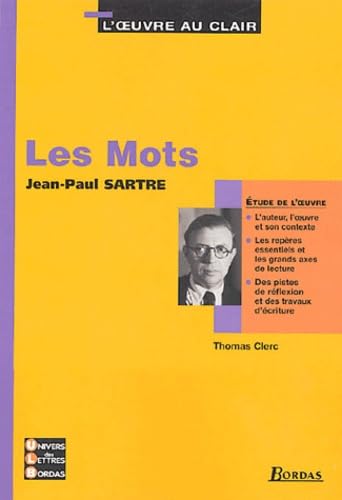 Les mots (L'oeuvre au clair) 9782047305454