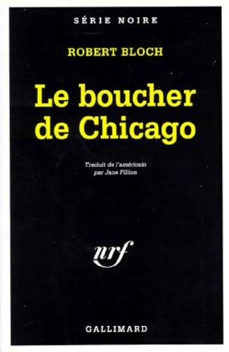 Le boucher de Chicago 9782070492930