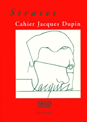 Strates : cahier Jacques Dupin 9782844900289