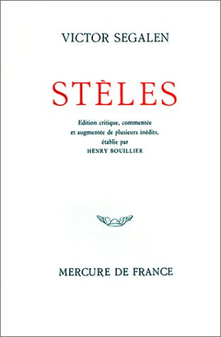 Stèles 9782715201002