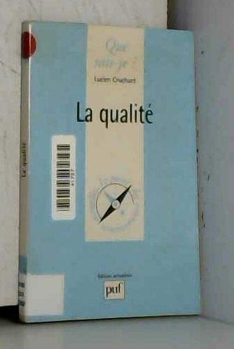 La Qualite. 4eme Edition 9782130495147