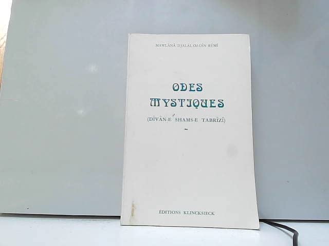 Odes mystiques (Collection Unesco d'oeuvres représentatives) 9782252011416