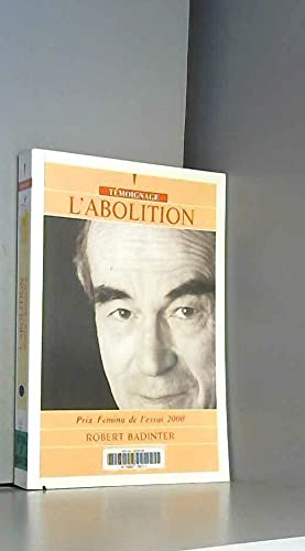L'abolition 9782840114062