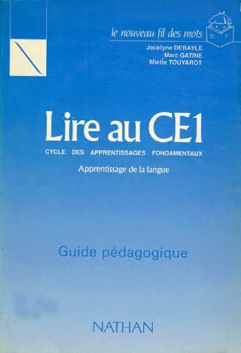 Le nouveau fil des mots, CE1. Guide du maître 9782091203133