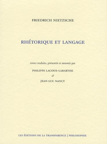 Rhétorique et langage 9782350510408