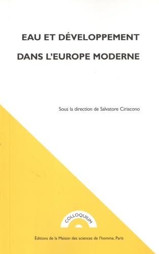 Eau et développement dans l'Europe moderne 9782735110438