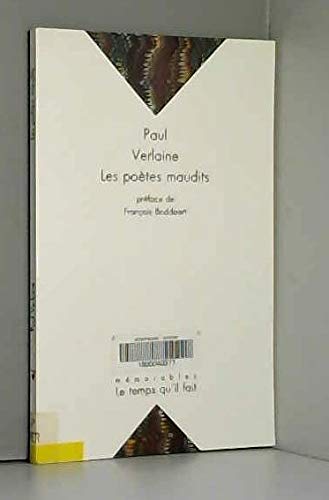 Les Poètes maudits 9782868531261