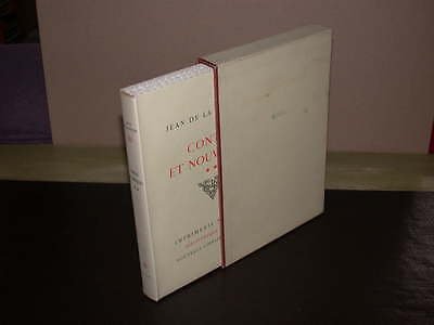 Contes et Nouvelles. Texte établi et annoté par Jacqueline Ze [auteur : Jean de LA FONTAINE, JADOUX-RENAUD, ill.] [éditeur : Nouvelle Librairie de France, coll. « Bibliothèque Française »] [année : 1958] 