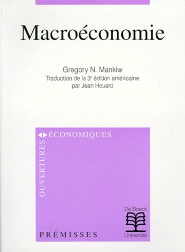 Macroéconomie 9782744500138