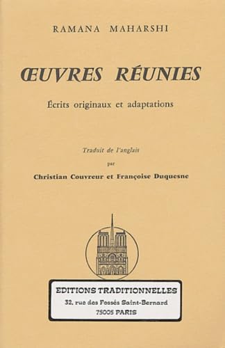 Œuvres réunies : Ecrits ariginaux et adaptations 9782713800825