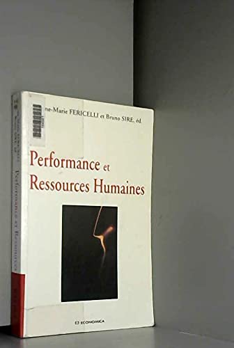 Performance et ressources humaines 9782717831764