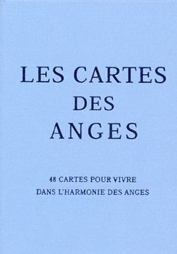 Les cartes des anges: 48 cartes pour vivre dans l'harmonie des anges 9782849330081