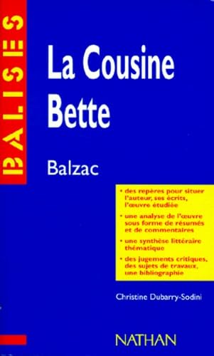 La cousine Bette 9782091808031