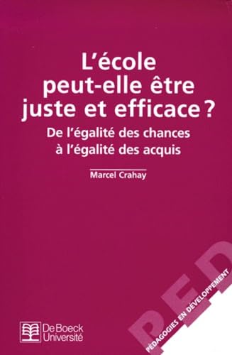 L'école peut-elle être... 9782804134778