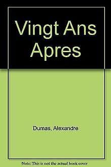 Vingt ans après 9782070394890