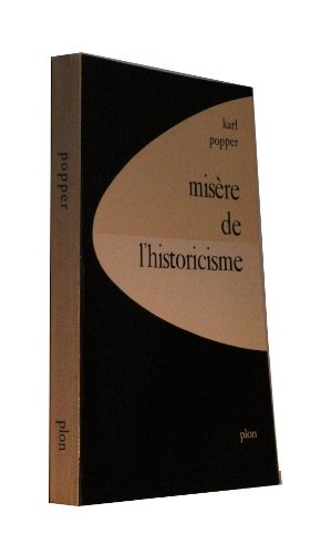 Misère de l'historicisme 