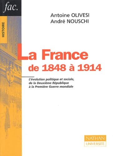 La France de 1848 à 1914 9782091912936