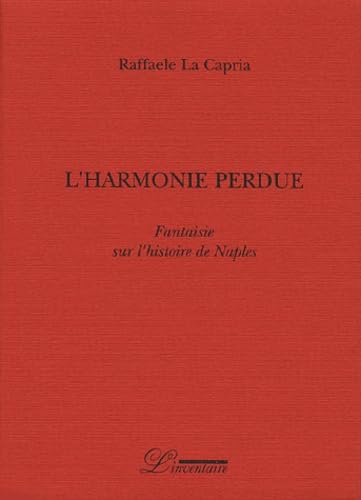 HARMONIE PERDUE (L') 9782910490331