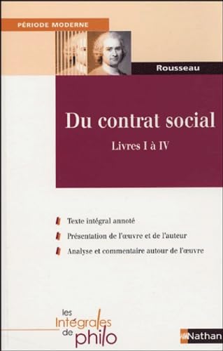 Du contrat social: Livres I à IV 9782091834542