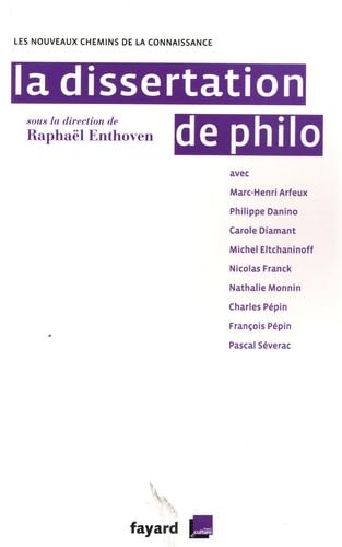 La Dissertation de philo 9782213654638