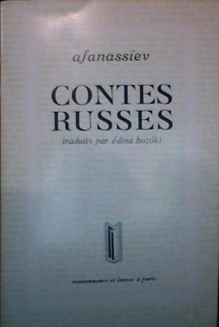 Contes russes (Les littératures populaires de toutes les nations. Nouvelle série) 9782706807428