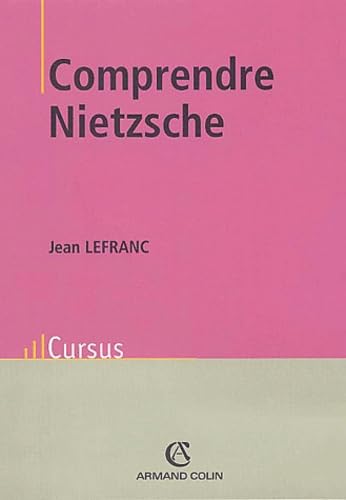 Comprendre Nietzsche 9782200264116