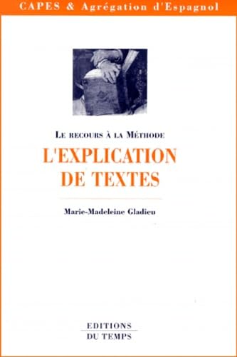 L'explication des textes littéraires 9782842741365