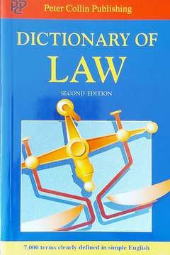 Dictionary Of Law 9780948549335