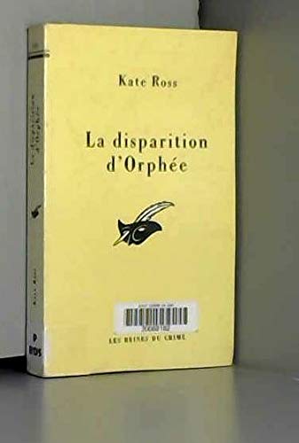 La disparition d'Orphée 9782702429488