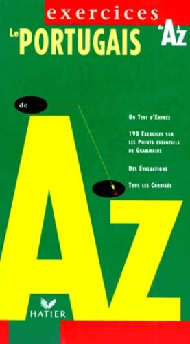 Le portugais de A à Z exercices, édition 97 9782218718069